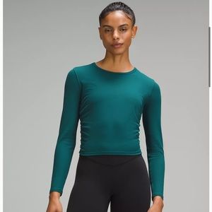 Lululemon All It Takes Ribbed Nulu Long Sleeve Shirt